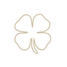 Load image into Gallery viewer, Lucky 4 Leaf Clover Custom Precision Die Cut Vinyl Decal Sticker Design Style Graphics
