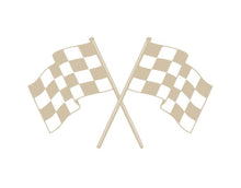Load image into Gallery viewer, Racing Flags Custom Precision Die Cut Vinyl Decal Sticker Design Style Graphics