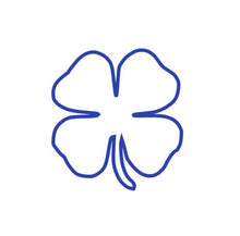 Load image into Gallery viewer, Lucky 4 Leaf Clover Custom Precision Die Cut Vinyl Decal Sticker Design Style Graphics