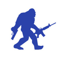 Load image into Gallery viewer, Bigfoot Gun Custom Precision Die Cut Vinyl Decal Sticker Design Style Graphics