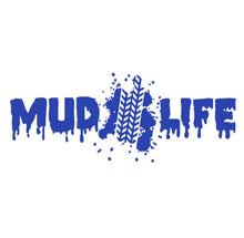 Load image into Gallery viewer, Mud Life Tire Track Custom Precision Die Cut Vinyl Decal Sticker Design Style Graphics