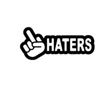 Load image into Gallery viewer, Fuck Haters Custom Precision Die Cut Cut Vinyl Decal Design Style Graphics