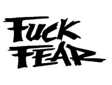 Load image into Gallery viewer, Fuck Fear Custom Precision Die Cut Vinyl Decal Sticker Design Style Graphics