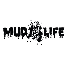 Load image into Gallery viewer, Mud Life Tire Track Custom Precision Die Cut Vinyl Decal Sticker Design Style Graphics