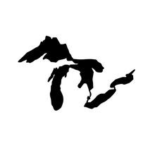 Load image into Gallery viewer, Michigan Great Lakes Custom Precision Die Cut Vinyl Decal Sticker Design Style Graphics
