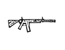 Load image into Gallery viewer, 2nd Amendment Rifle Gun Custom Precision Die Cut Vinyl Decal Sticker Design Style Graphics