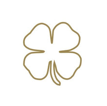 Load image into Gallery viewer, Lucky 4 Leaf Clover Custom Precision Die Cut Vinyl Decal Sticker Design Style Graphics