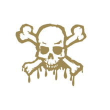 Load image into Gallery viewer, Skull And Crossbones Custom Precision Die Cut Vinyl Decal Sticker Design Style Graphics