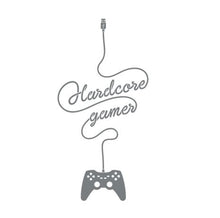 Load image into Gallery viewer, Hardcore Gamer Custom Precision Die Cut Vinyl Decal Sticker Design Style Graphics