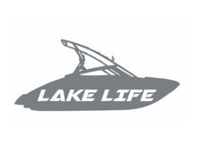 Load image into Gallery viewer, Lake Life Ski Boat Custom Precision Die Cut Vinyl Decal Sticker Design Style Graphics