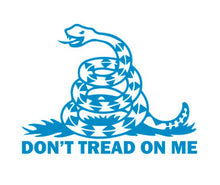 Load image into Gallery viewer, Don't Tread On Me Snake Custom Precision Die Cut Vinyl Decal Sticker Design Style Graphics