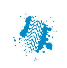 Load image into Gallery viewer, Mud Tire Track Custom Precision Die Cut Vinyl Decal Sticker Design Style Graphics