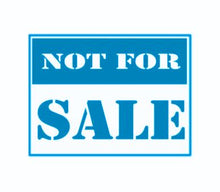 Load image into Gallery viewer, Not For Sale Custom Precision Die Cut Vinyl Decal Sticker Design Style Graphics