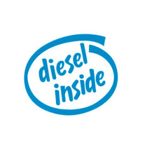 Load image into Gallery viewer, Diesel Inside Custom Precision Die Cut Vinyl Decal Sticker Design Style Graphics
