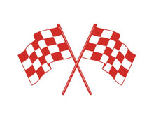 Load image into Gallery viewer, Racing Flags Custom Precision Die Cut Vinyl Decal Sticker Design Style Graphics