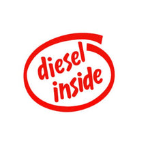 Load image into Gallery viewer, Diesel Inside Custom Precision Die Cut Vinyl Decal Sticker Design Style Graphics