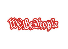 Load image into Gallery viewer, We The People Custom Precision Die Cut Decal Sticker Design Style