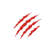 Load image into Gallery viewer, Claw Scratch Marks Custom Precision Die Cut Vinyl Decal Sticker Design Style Graphics