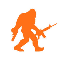 Load image into Gallery viewer, Bigfoot Gun Custom Precision Die Cut Vinyl Decal Sticker Design Style Graphics