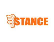 Load image into Gallery viewer, Eat Sleep Stance Custom Precision Die Cut Vinyl Decal Sticker Design Style Graphics