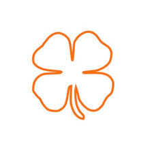 Load image into Gallery viewer, Lucky 4 Leaf Clover Custom Precision Die Cut Vinyl Decal Sticker Design Style Graphics