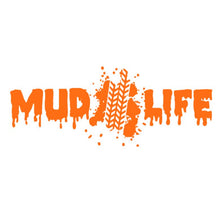 Load image into Gallery viewer, Mud Life Tire Track Custom Precision Die Cut Vinyl Decal Sticker Design Style Graphics