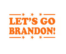 Load image into Gallery viewer, Let's Go Brandon! Custom Precision Die Cut Decal Sticker Design Style Graphics