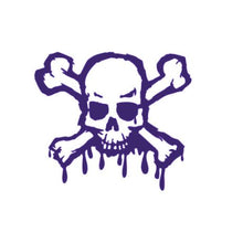 Load image into Gallery viewer, Skull And Crossbones Custom Precision Die Cut Vinyl Decal Sticker Design Style Graphics
