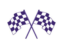 Load image into Gallery viewer, Racing Flags Custom Precision Die Cut Vinyl Decal Sticker Design Style Graphics