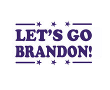 Load image into Gallery viewer, Let's Go Brandon! Custom Precision Die Cut Decal Sticker Design Style Graphics