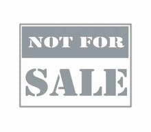 Load image into Gallery viewer, Not For Sale Custom Precision Die Cut Vinyl Decal Sticker Design Style Graphics