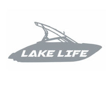 Load image into Gallery viewer, Lake Life Ski Boat Custom Precision Die Cut Vinyl Decal Sticker Design Style Graphics