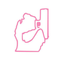 Load image into Gallery viewer, Michigan Handgun Custom Precision Die Cut Vinyl Decal Sticker Design Style Graphics