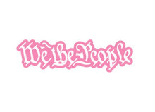 Load image into Gallery viewer, We The People Custom Precision Die Cut Decal Sticker Design Style