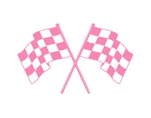Load image into Gallery viewer, Racing Flags Custom Precision Die Cut Vinyl Decal Sticker Design Style Graphics