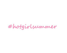 Load image into Gallery viewer, Hot Girl Summer Custom Precision Die Cut Decal Sticker Design Style Graphics