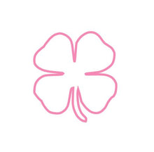 Load image into Gallery viewer, Lucky 4 Leaf Clover Custom Precision Die Cut Vinyl Decal Sticker Design Style Graphics