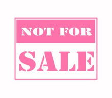 Load image into Gallery viewer, Not For Sale Custom Precision Die Cut Vinyl Decal Sticker Design Style Graphics