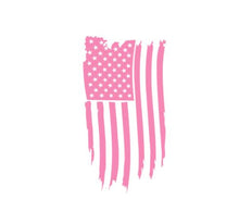 Load image into Gallery viewer, American Flag Vertical Custom Precision Die Cut Vinyl Decal Sticker Design Style Graphics