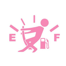 Load image into Gallery viewer, Empty Fuel Man Custom Precision Die Cut Vinyl Decal Sticker Design Style Graphics