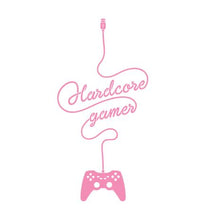 Load image into Gallery viewer, Hardcore Gamer Custom Precision Die Cut Vinyl Decal Sticker Design Style Graphics