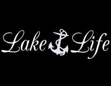 Load image into Gallery viewer, Lake Life Anchor Custom Precision Die Cut Vinyl Decal Sticker Design Style Graphics