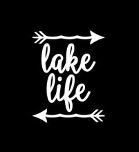 Load image into Gallery viewer, Lake Life Arrows Custom Precision Die Cut Vinyl Decal Sticker Design Style Graphics