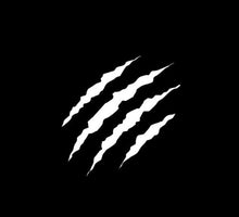 Load image into Gallery viewer, Claw Scratch Marks Custom Precision Die Cut Vinyl Decal Sticker Design Style Graphics