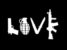 Load image into Gallery viewer, Gun Love Custom Precision Die Cut Vinyl Decal Sticker Design Style Graphics