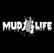 Load image into Gallery viewer, Mud Life Tire Track Custom Precision Die Cut Vinyl Decal Sticker Design Style Graphics