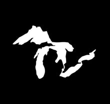 Load image into Gallery viewer, Michigan Great Lakes Custom Precision Die Cut Vinyl Decal Sticker Design Style Graphics