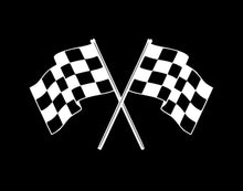 Load image into Gallery viewer, Racing Flags Custom Precision Die Cut Vinyl Decal Sticker Design Style Graphics