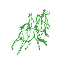 Load image into Gallery viewer, Wild Horses Custom Precision Die Cut Vinyl Decal Sticker Design Style Graphics