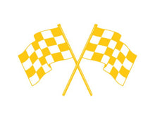 Load image into Gallery viewer, Racing Flags Custom Precision Die Cut Vinyl Decal Sticker Design Style Graphics
